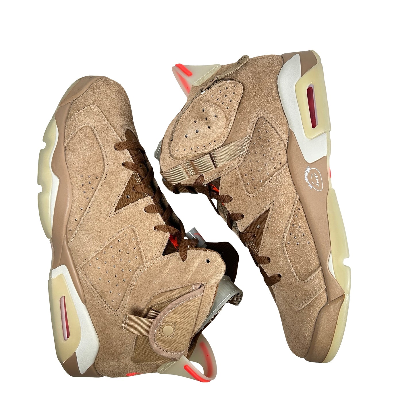 DH0690 200 Jordan 6 Retro Travis Scott British Khaki [USED] - 11 M (Used6)