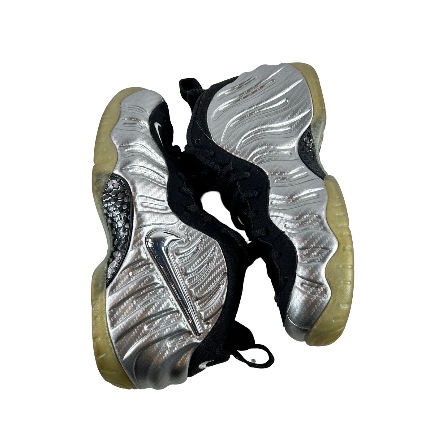 616750 004 Nike Air Foamposite Pro Silver Surfer [USED] - 9 M (Used)