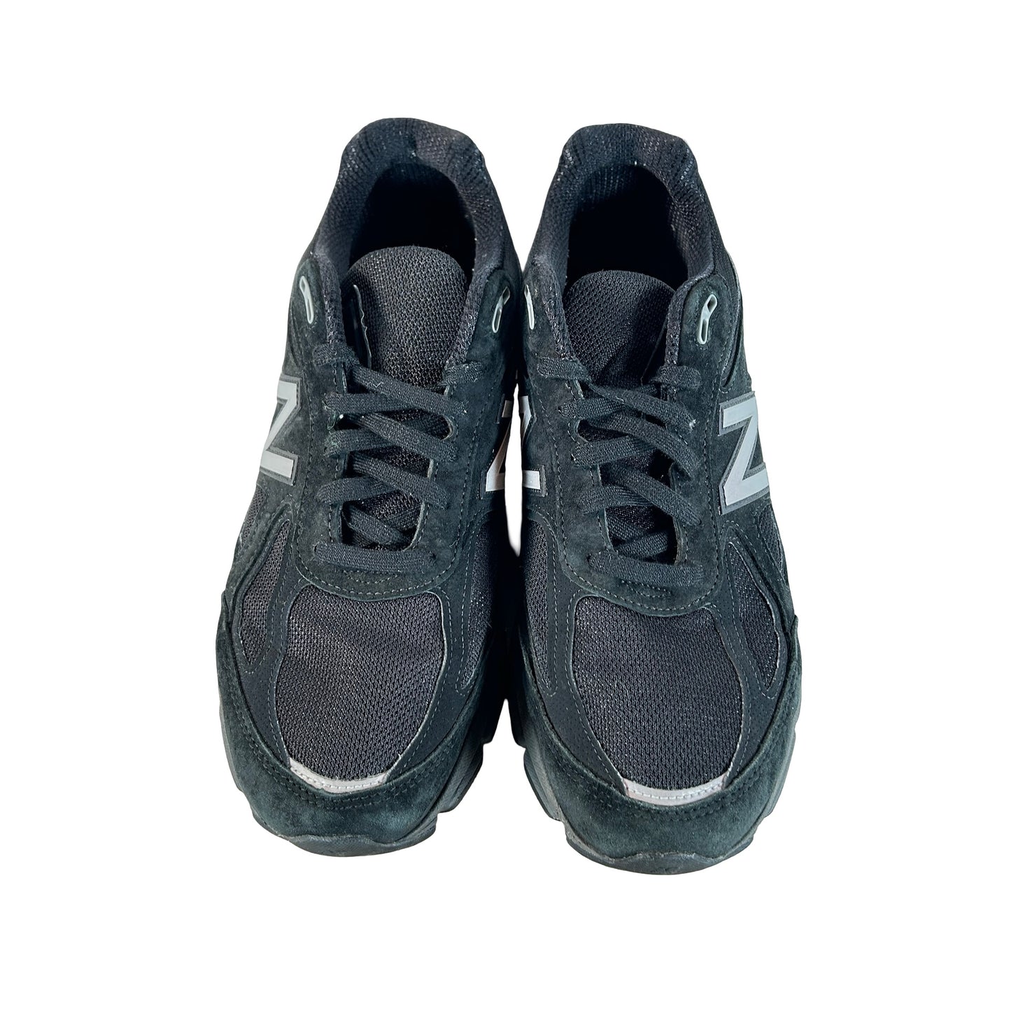 U990BL4 New Balance 990v4 MiUSA Black Silver [USED] - 12 M (Used) (No Box)