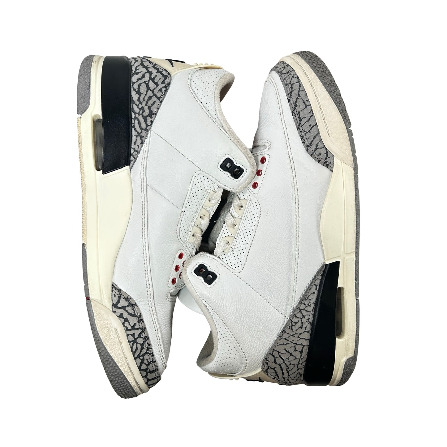 DN3707 100 Jordan 3 Retro White Cement Reimagined [USED] - 8.5 M (Used16)