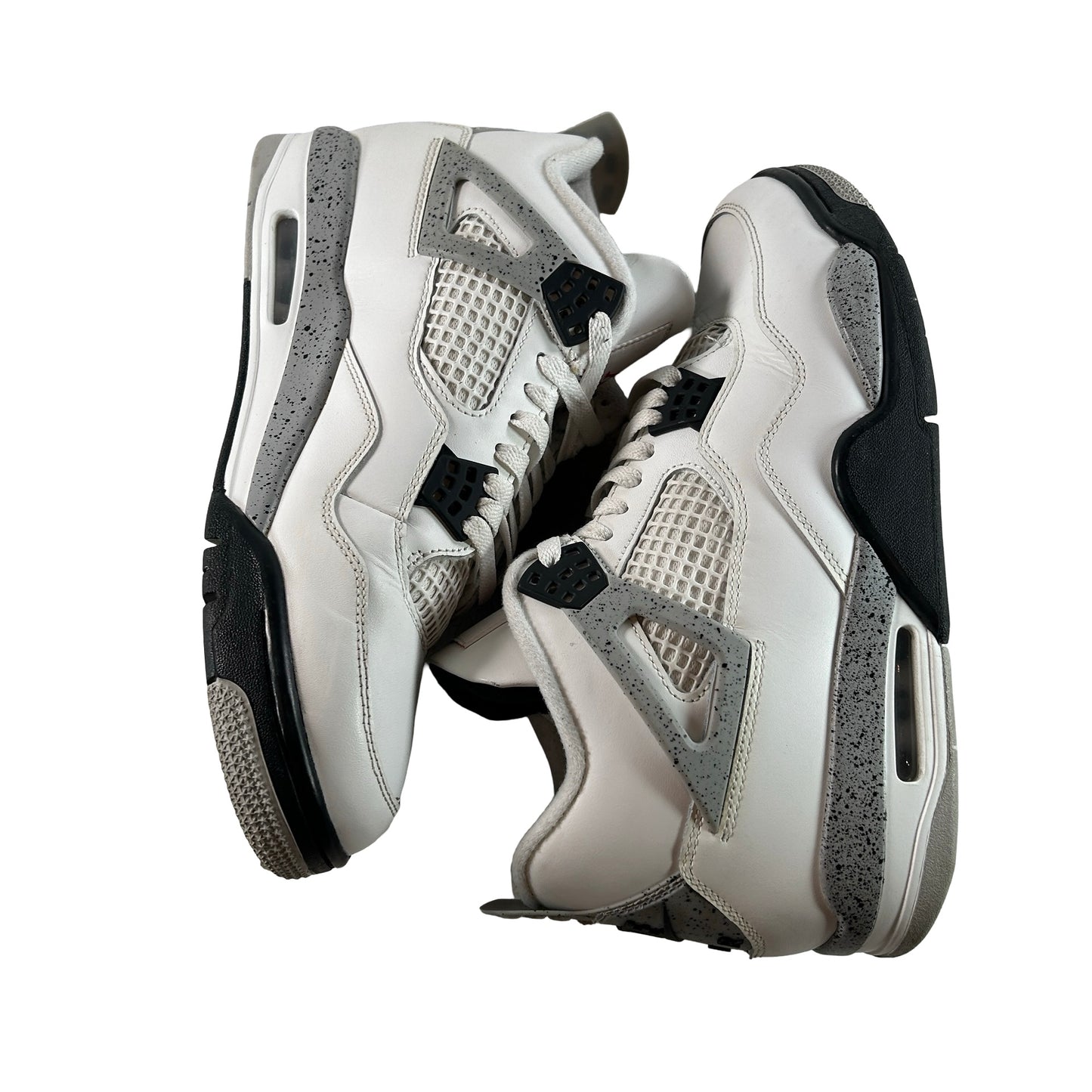 FV5029 100 Jordan 4 Retro White Cement (2025) [USED] - 10.5 M (Used3) (No Box3)