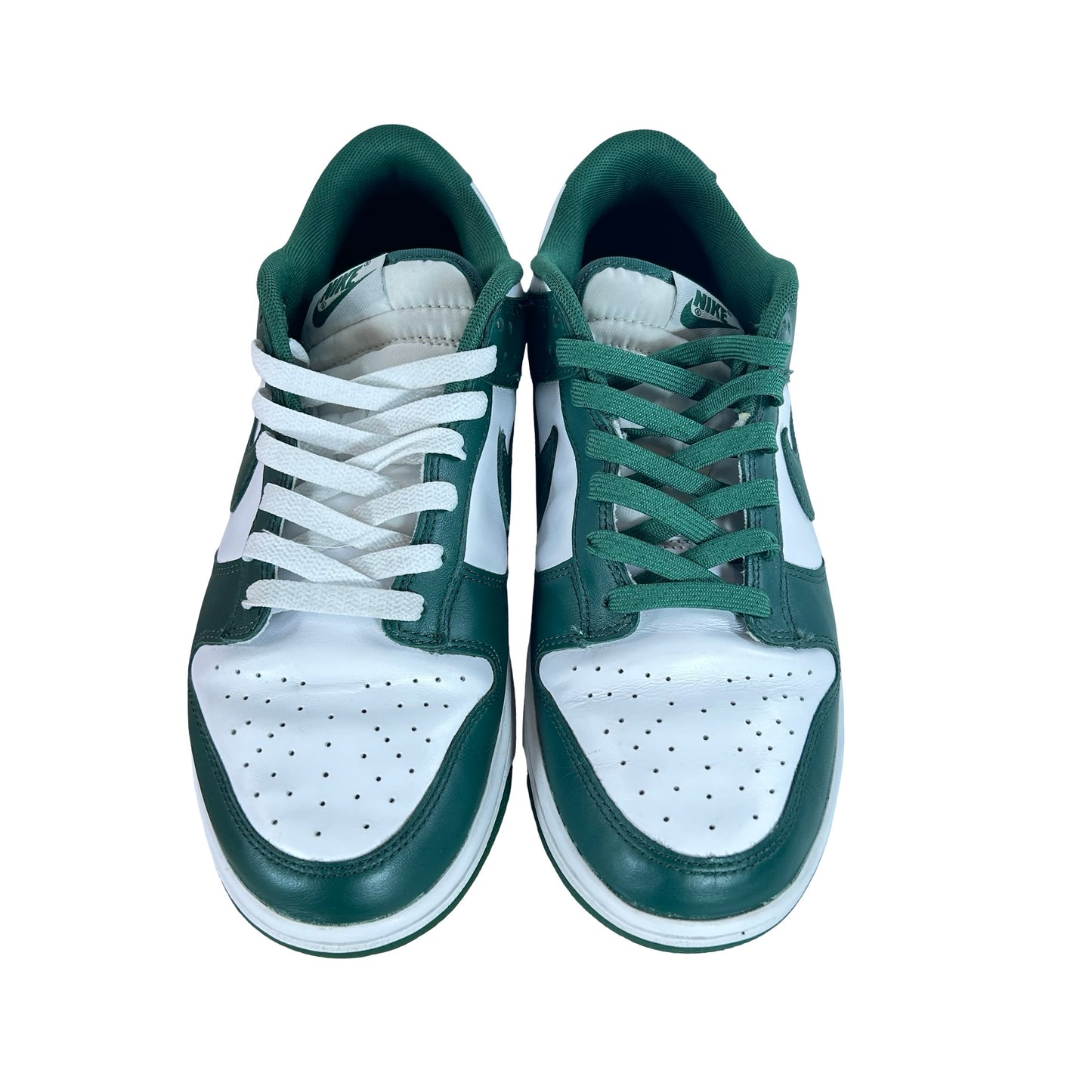 DD1391 101 Nike Dunk Low Michigan State [USED] - 9.5 M (Used4)