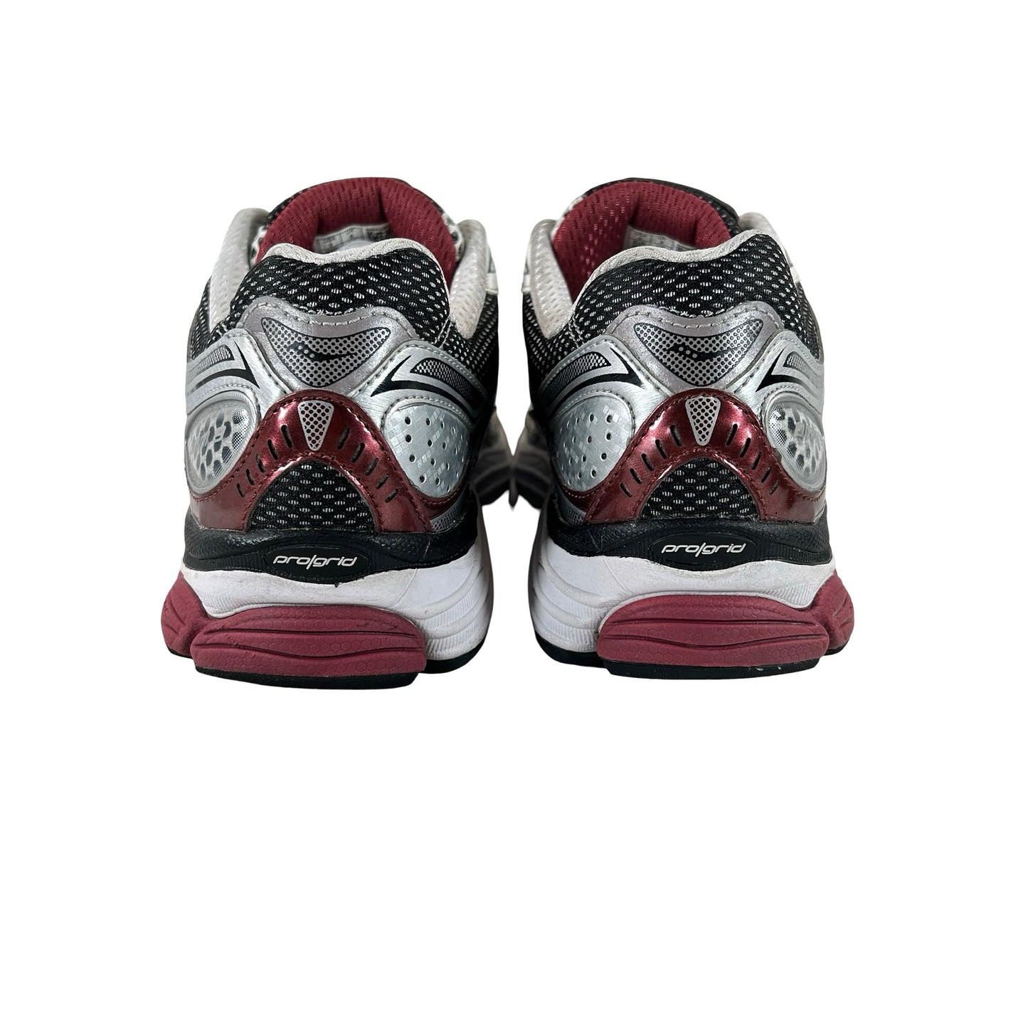 S70739-1 Saucony ProGrid Omni 9 OG White Silver Red [USED] - 9 M (Used)