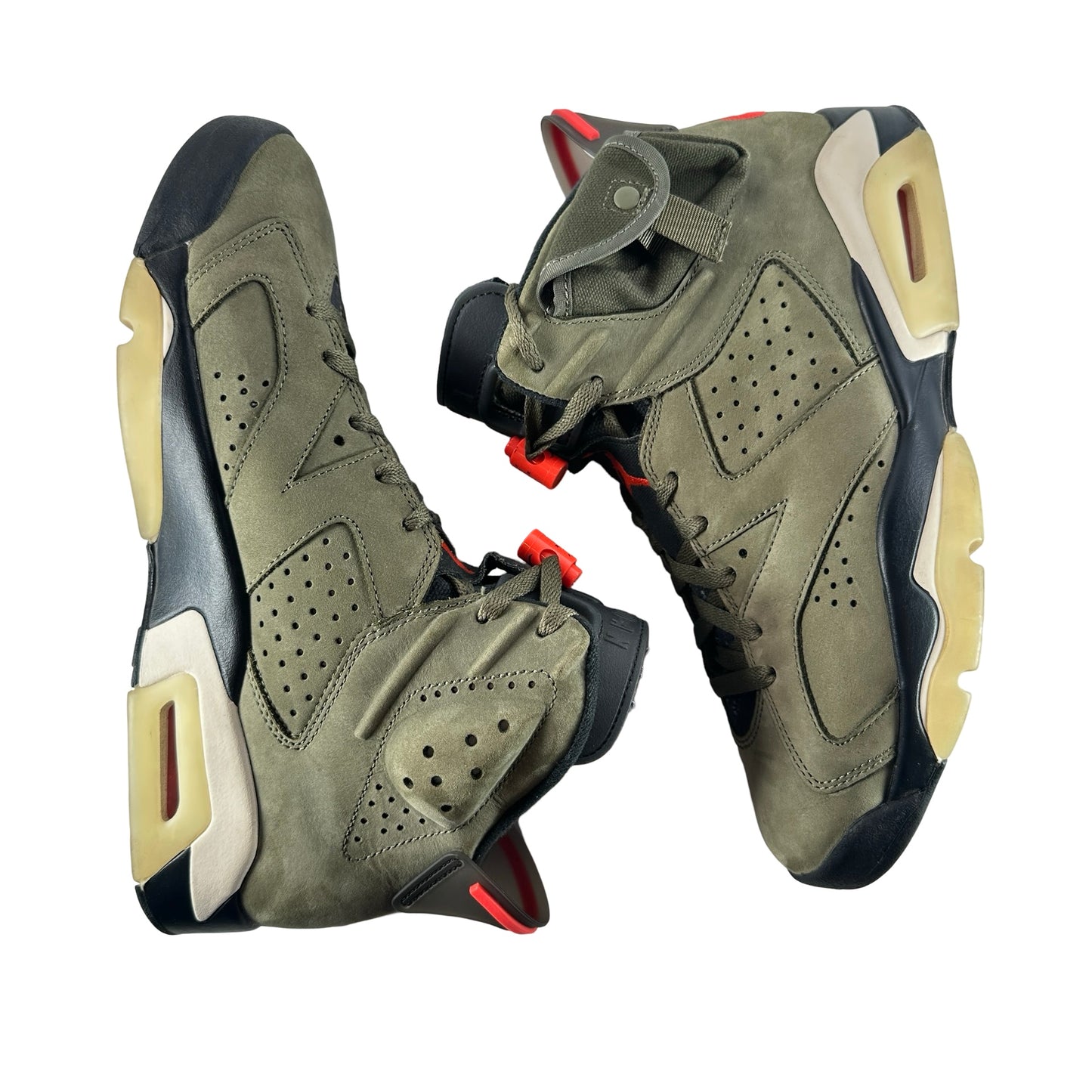 CN1084 200 Jordan 6 Retro Travis Scott [USED] - 9.5 M (Used5)