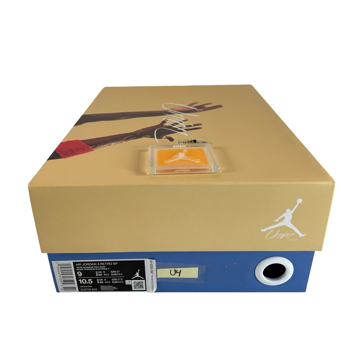 DJ5718 242 Jordan 4 Union Taupe Haze [USED] - 9 M (Used4)