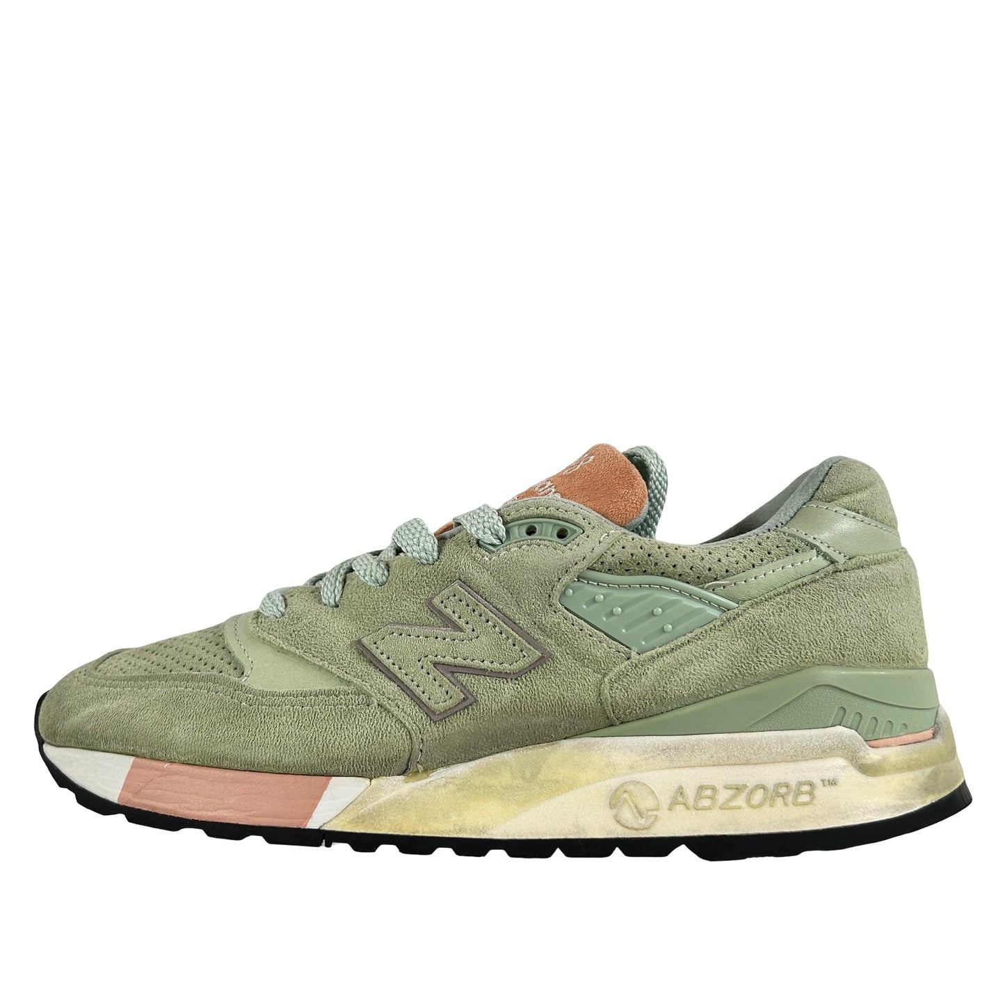 M998TNY New Balance 998 Concepts x Tannery Mint [USED] - 7.5 M (Used)