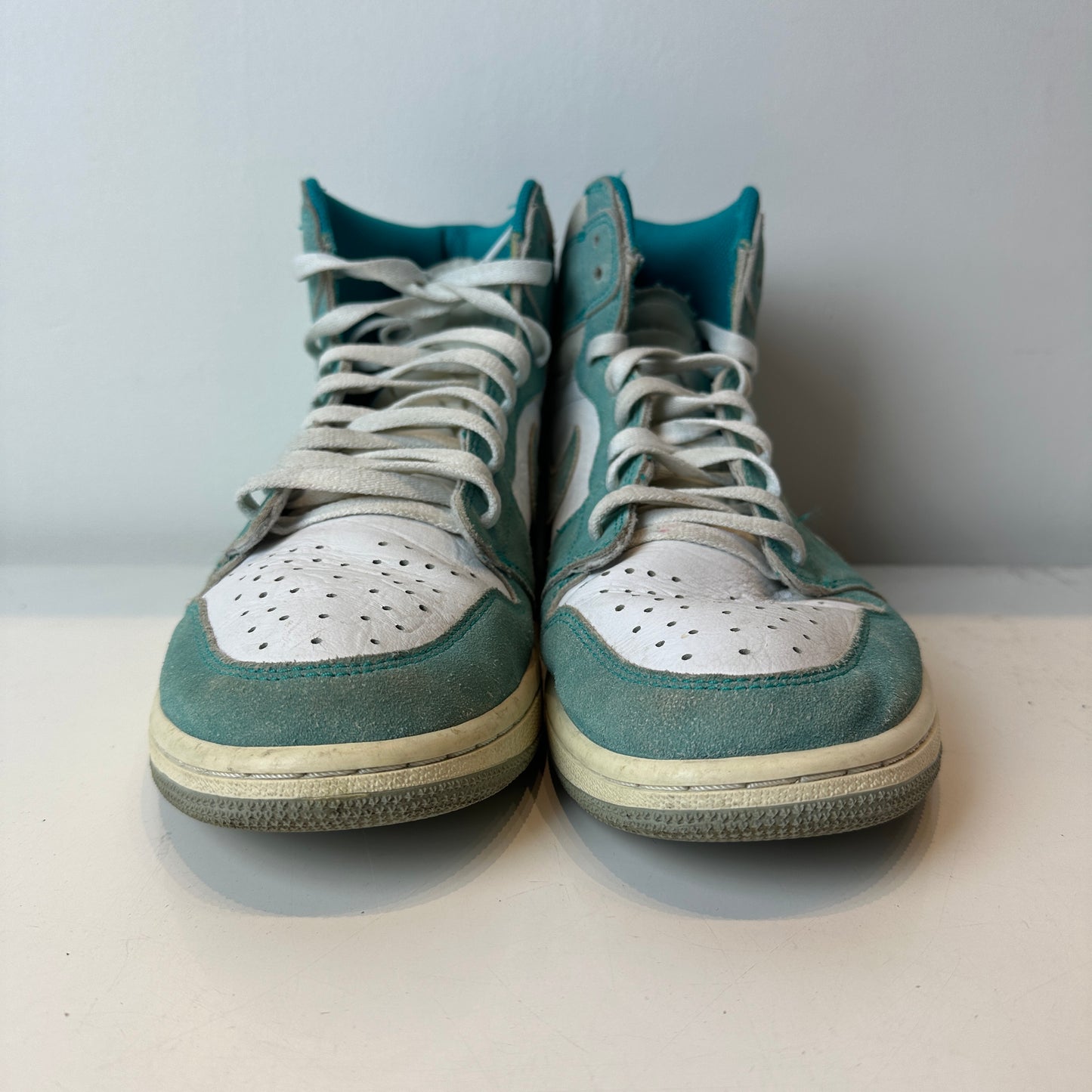 555088 311 Jordan 1 Turbo Green [USED] - 11.5 M (Used) (No Box)