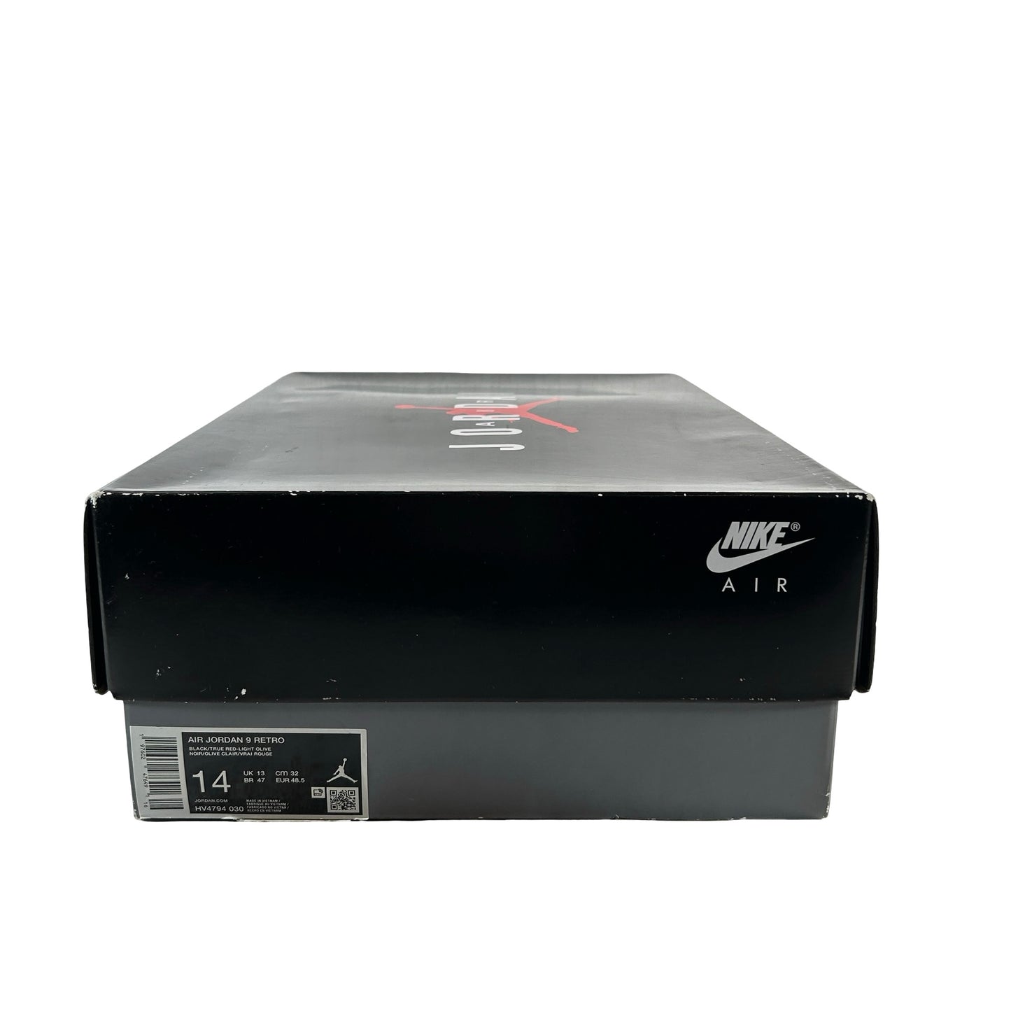 HV4794 030 Air Jordan 9 Retro Olive (2024) [USED] - 14 M (Used)