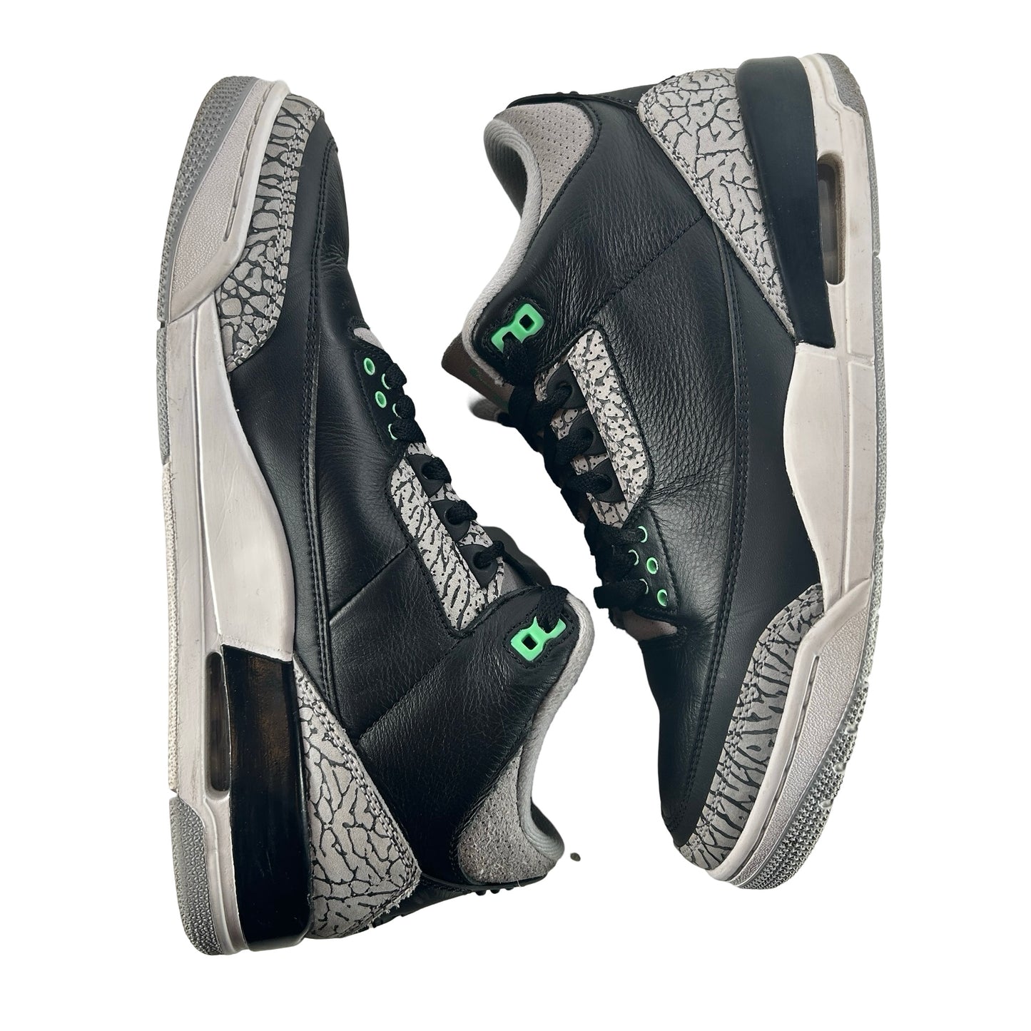 CT8532 031 Jordan 3 Retro Green Glow [USED] - 10 M (Used4)