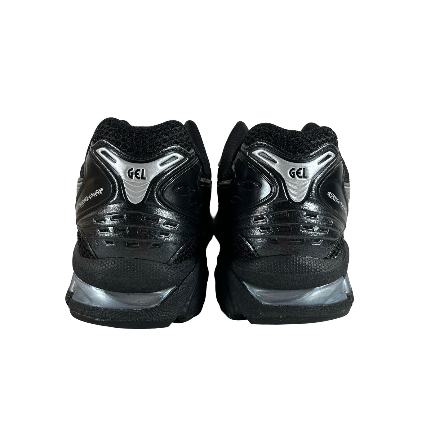 1201A019 006 ASICS Gel-Kayano 14 Black Pure Silver [USED] - 11.5 M (Used2)