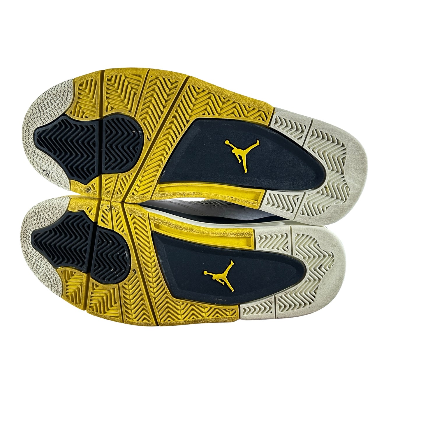 AQ9129 101 Jordan 4 Retro Vivid Sulfur (Women's) [USED] - 9 W (Used) (No Box)