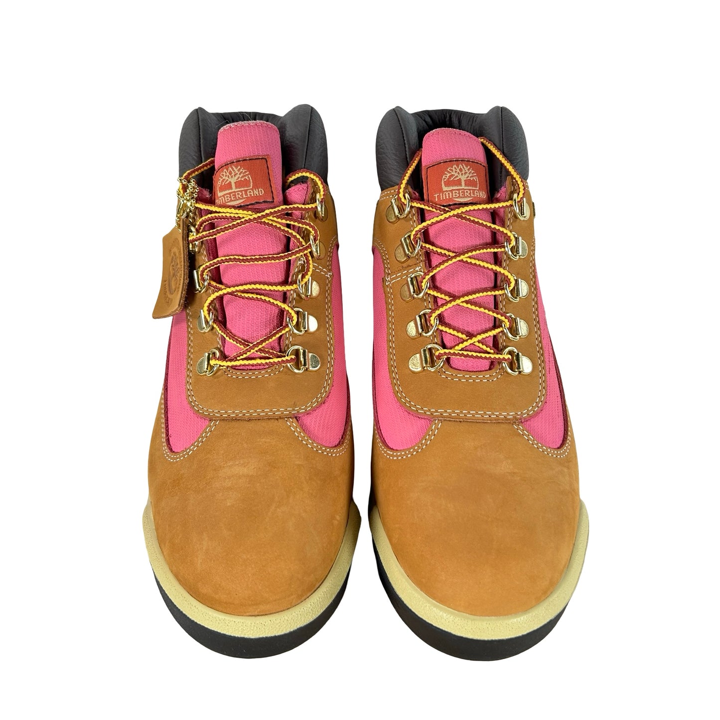Big Dreamerz x Timberland Field Boot Raspberry Cornbread [USED] - 9 M (VNDS)
