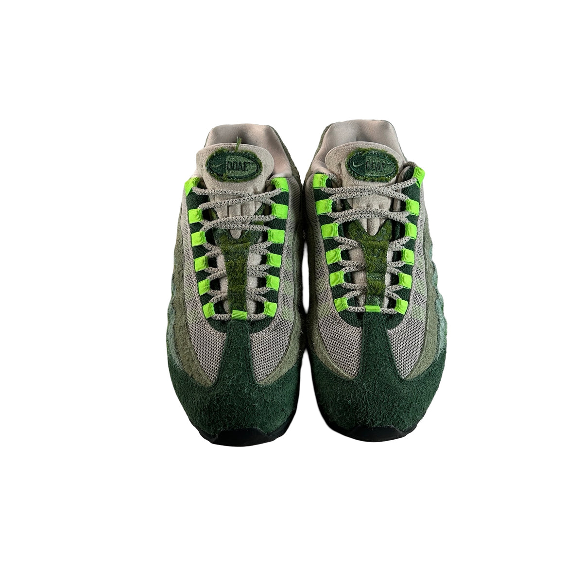 IQ3986 300 Nike Air Max 95 Big Bubble Ducks of a Feather Oregon Ducks The Woods [USED] - 9 M (Used2)