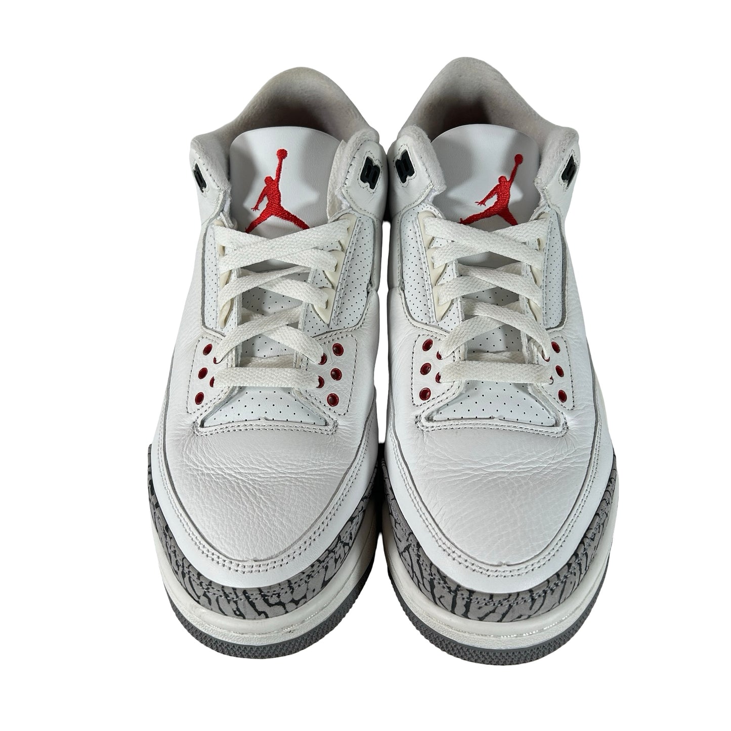 DN3707 100 Jordan 3 Retro White Cement Reimagined [USED] - 9.5 M (Used4) (No Box4)