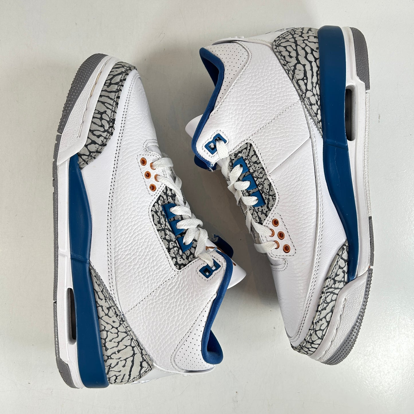 DM0967 148 Jordan 3 Retro Wizards (GS) [USED] - 7 Y (Used) (Missing Insoles)