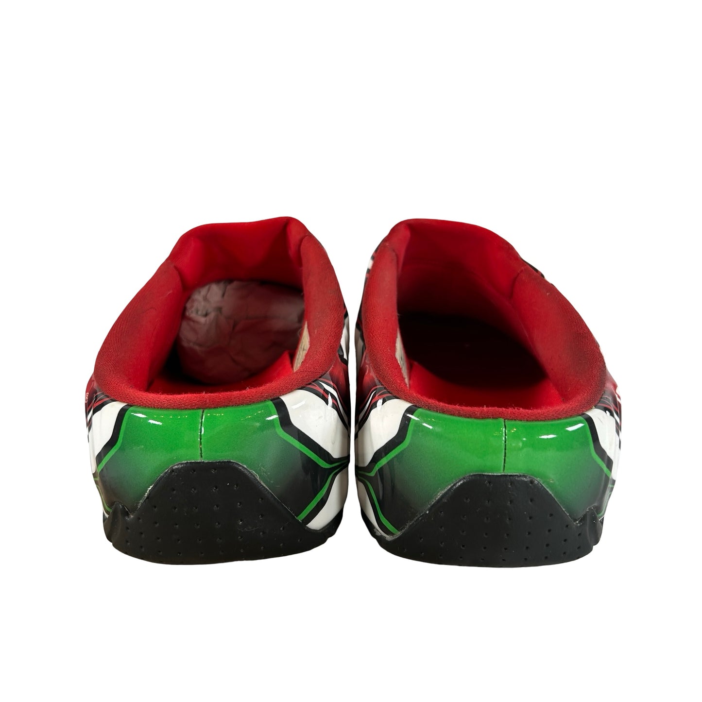 FN0289 100 Nike Clogposite Supreme White Gym Red Green [USED] - 10.5 M (Used2)
