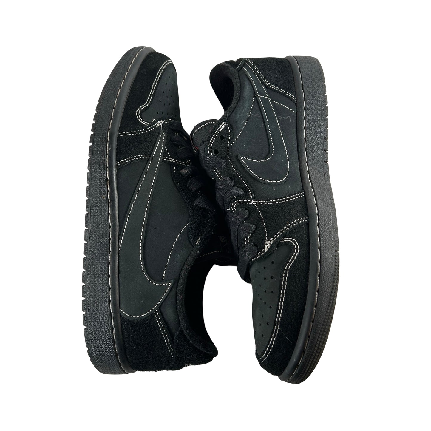DM7866 001 Jordan 1 Retro Low OG Travis Scott Black Phantom [USED] - 8.5 M (Used6) (No Lid)