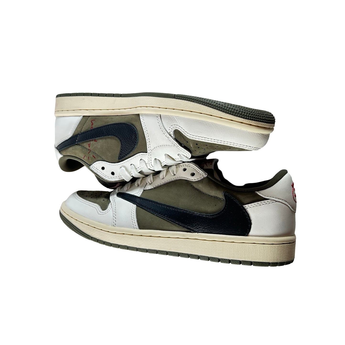 DM7866 200 Jordan 1 Retro Low OG SP Travis Scott Medium Olive [USED] - 8 M (Used6)