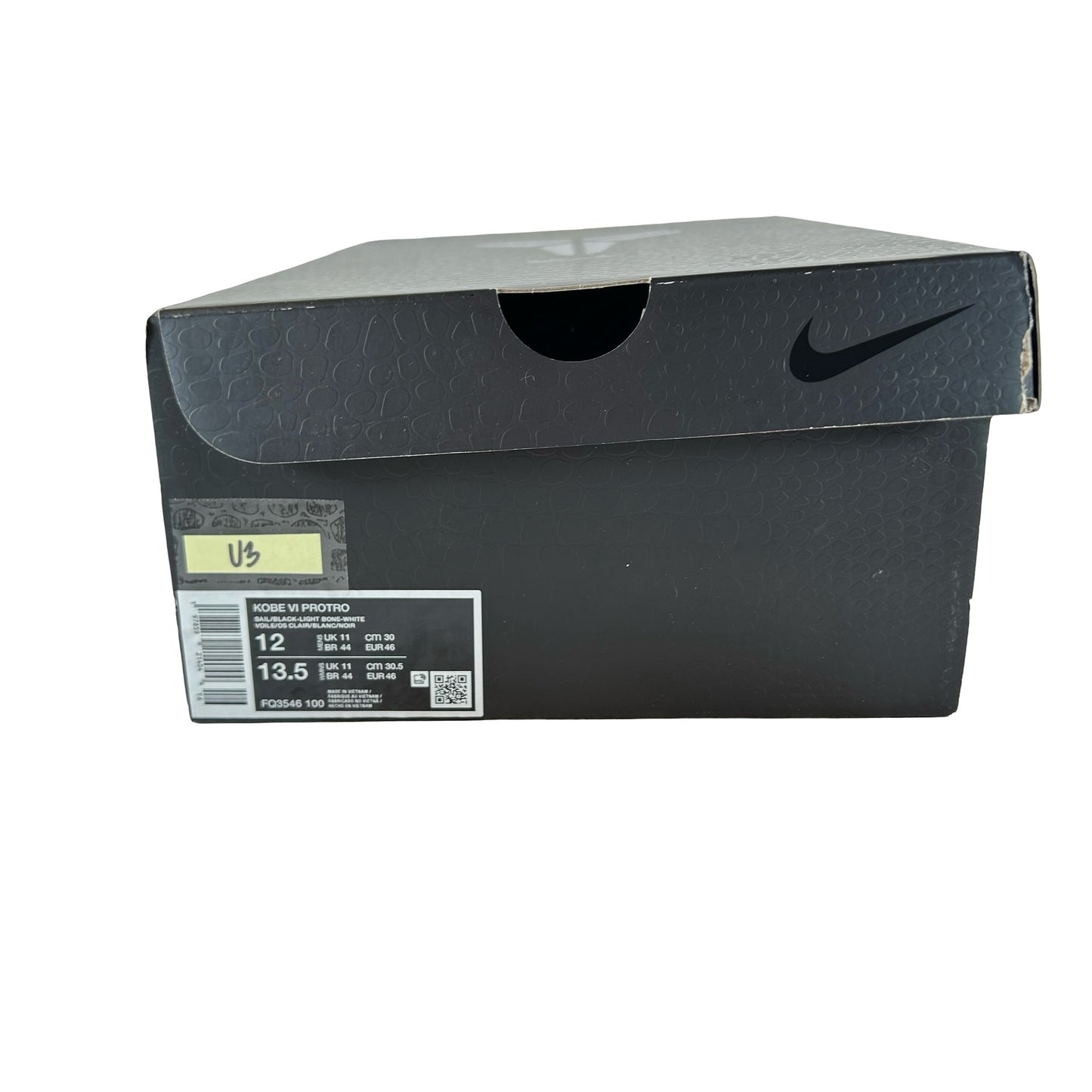 FQ3546 100 Nike Kobe 6 Protro Sail All-Star [USED] - 12 M (Used3)