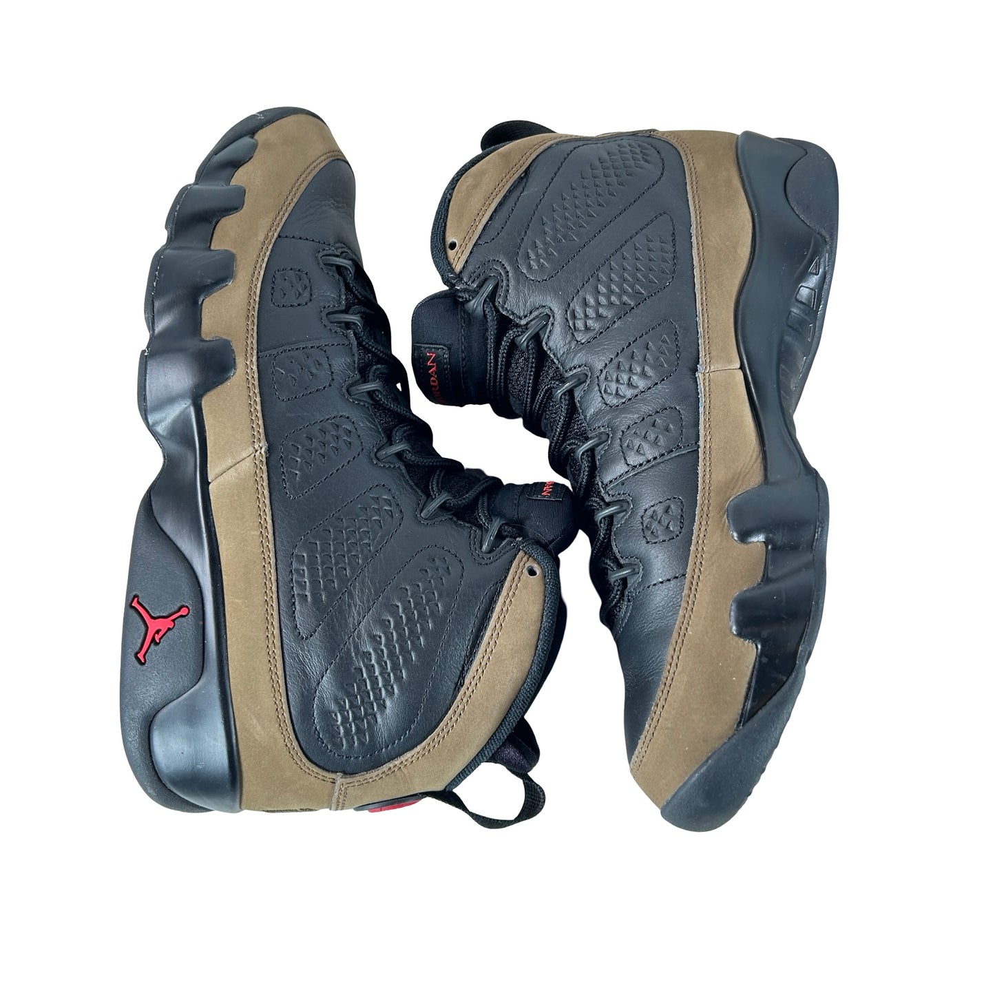 HV4794 030 Air Jordan 9 Retro Olive (2024) [USED] - 8.5 M (Used14)