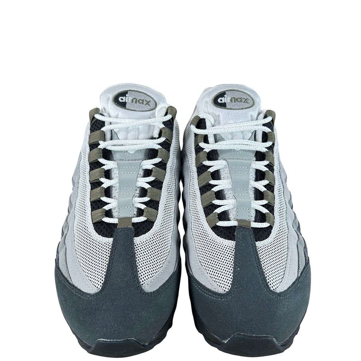 HJ5996 003 Nike Air Max 95 OG Big Bubble Black Medium Olive (W) [USED] - 10.5 W (Used)
