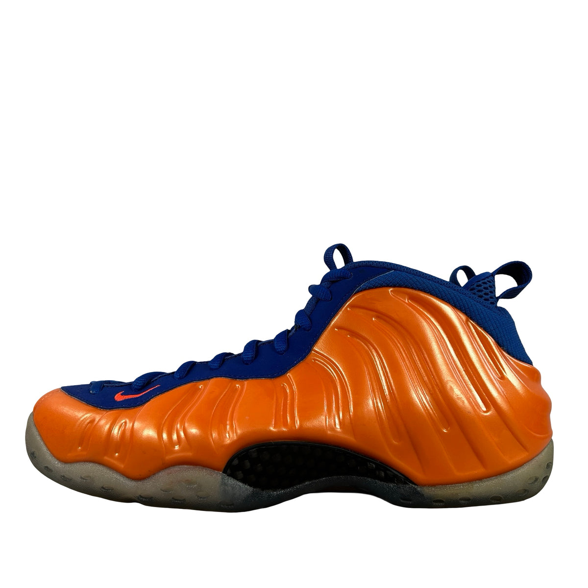 314996 801 Nike Air Foamposite One Knicks [USED] - 10 M (Used) (No Box)