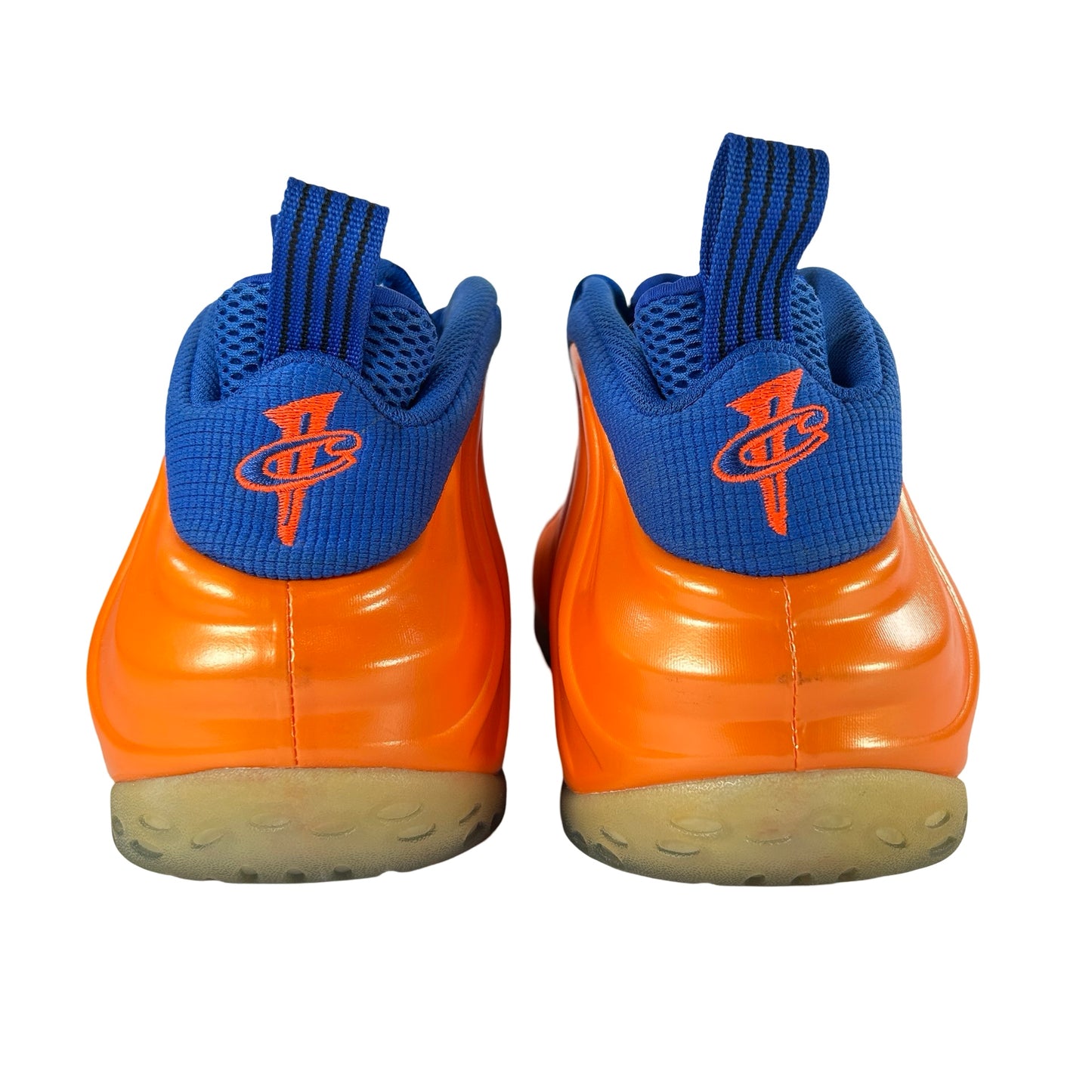 314996 801 Nike Air Foamposite One Knicks [USED] - 14 M (Used) (No Insoles)