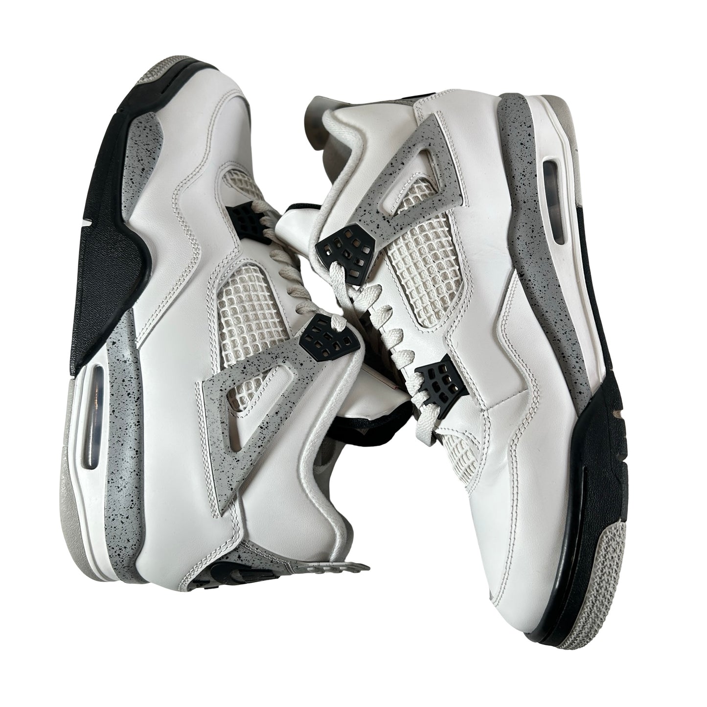FV5029 100 Jordan 4 Retro White Cement (2025) [USED] - 12 M (Used9)