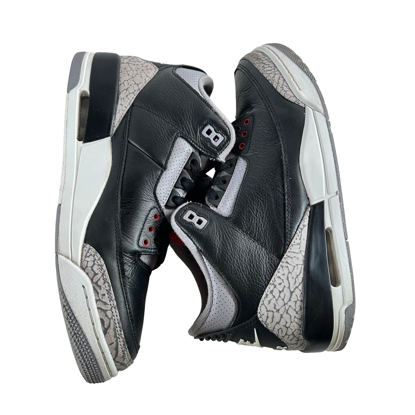 DN3707 010 Jordan 3 Retro Black Cement Reimagined (2024) [USED] - 9.5 M (Used14)