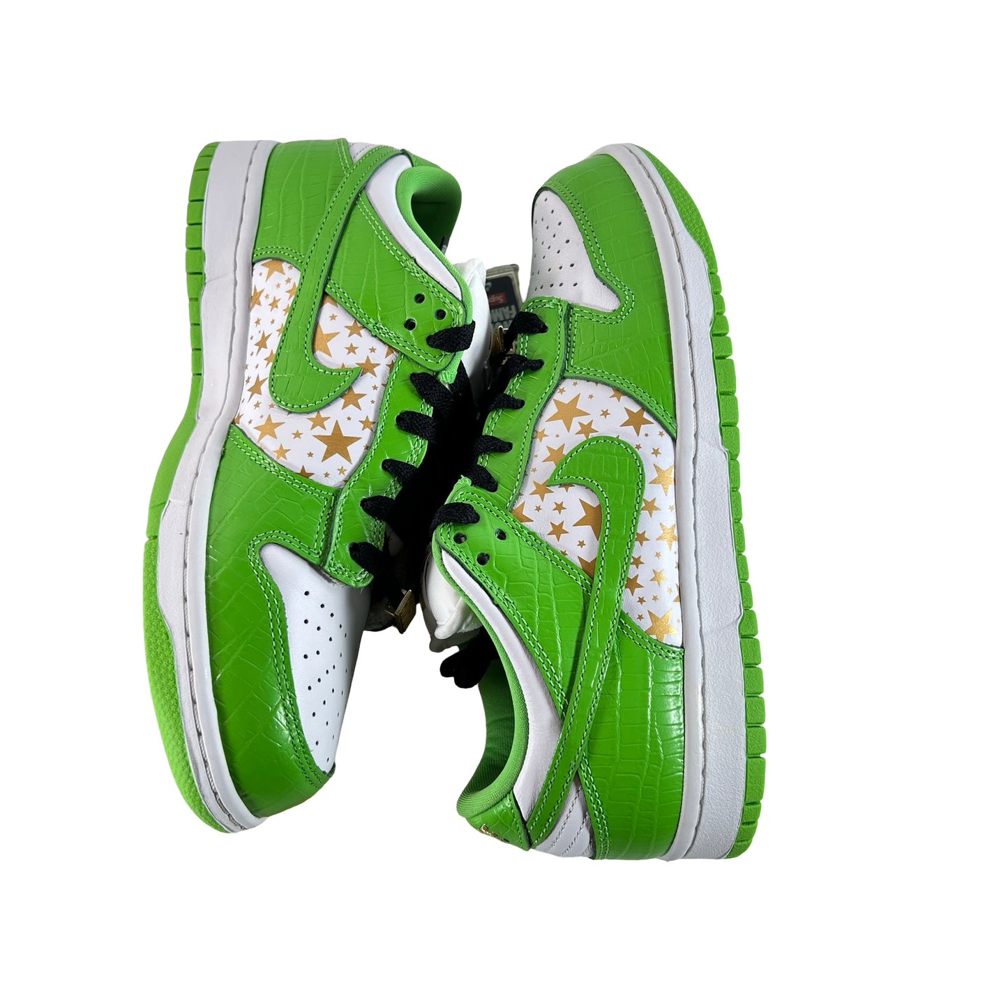 DH3228 101 Nike SB Dunk Low Supreme Stars Mean Green (2021) [USED] - 6.5 M (Used)
