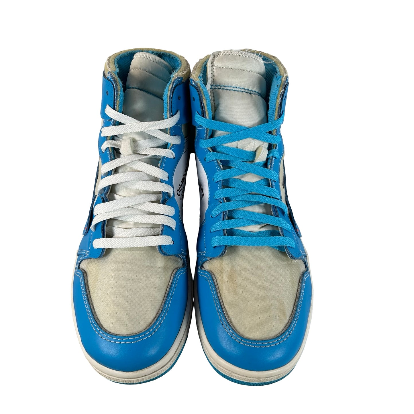 AQ0818 148 Jordan 1 Retro High Off-White UNC [USED] - 12 M (Used2)