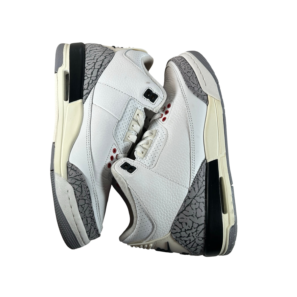 DM0967 100 Jordan 3 Retro White Cement Reimagined (GS) [USED] - 5.5 Y (Used7)