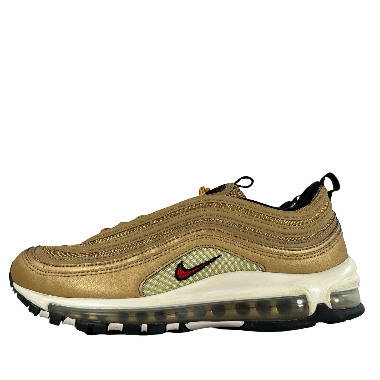 884421 700 Nike Air Max 97 Metallic Gold (2017/2018) [USED] - 8 M (Used)
