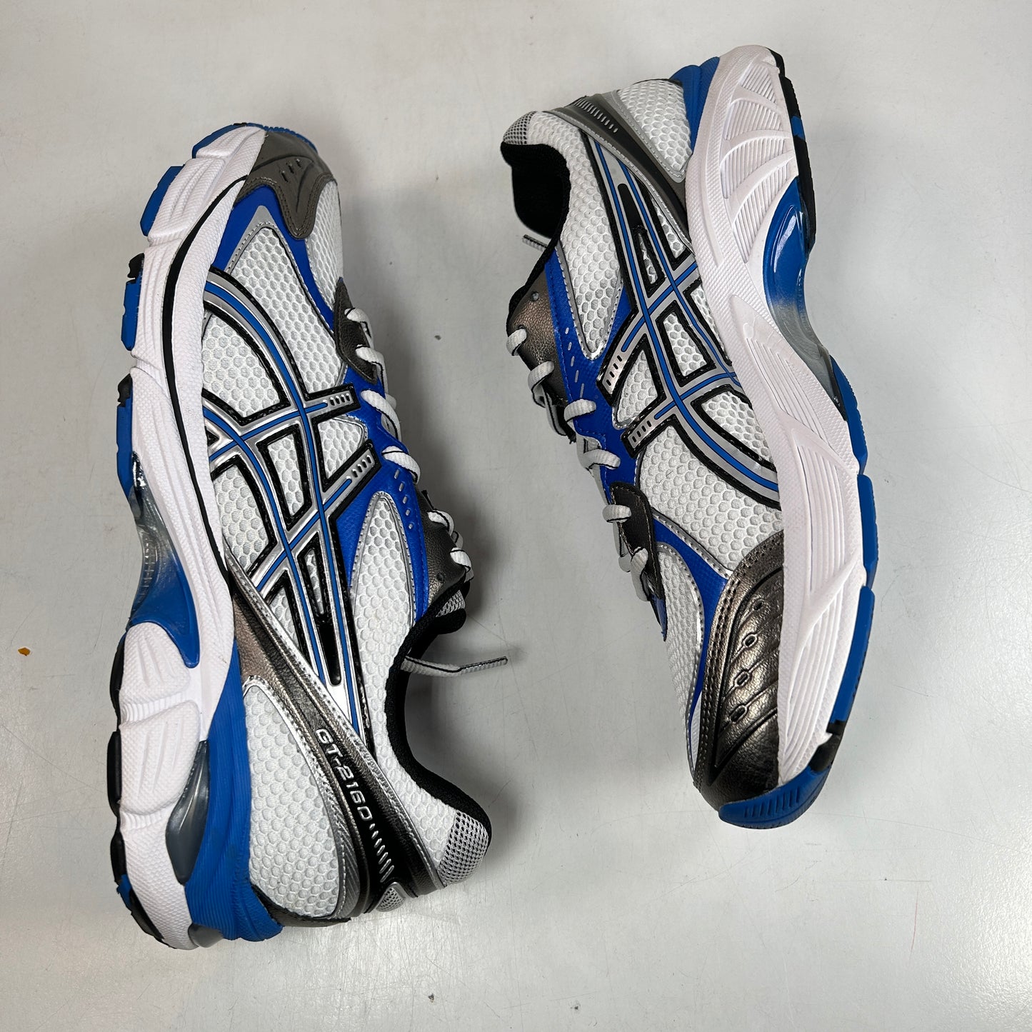 1203A275 101 ASICS GT-2160 White Illusion Blue [USED] - 11 M (Used) (No Box)