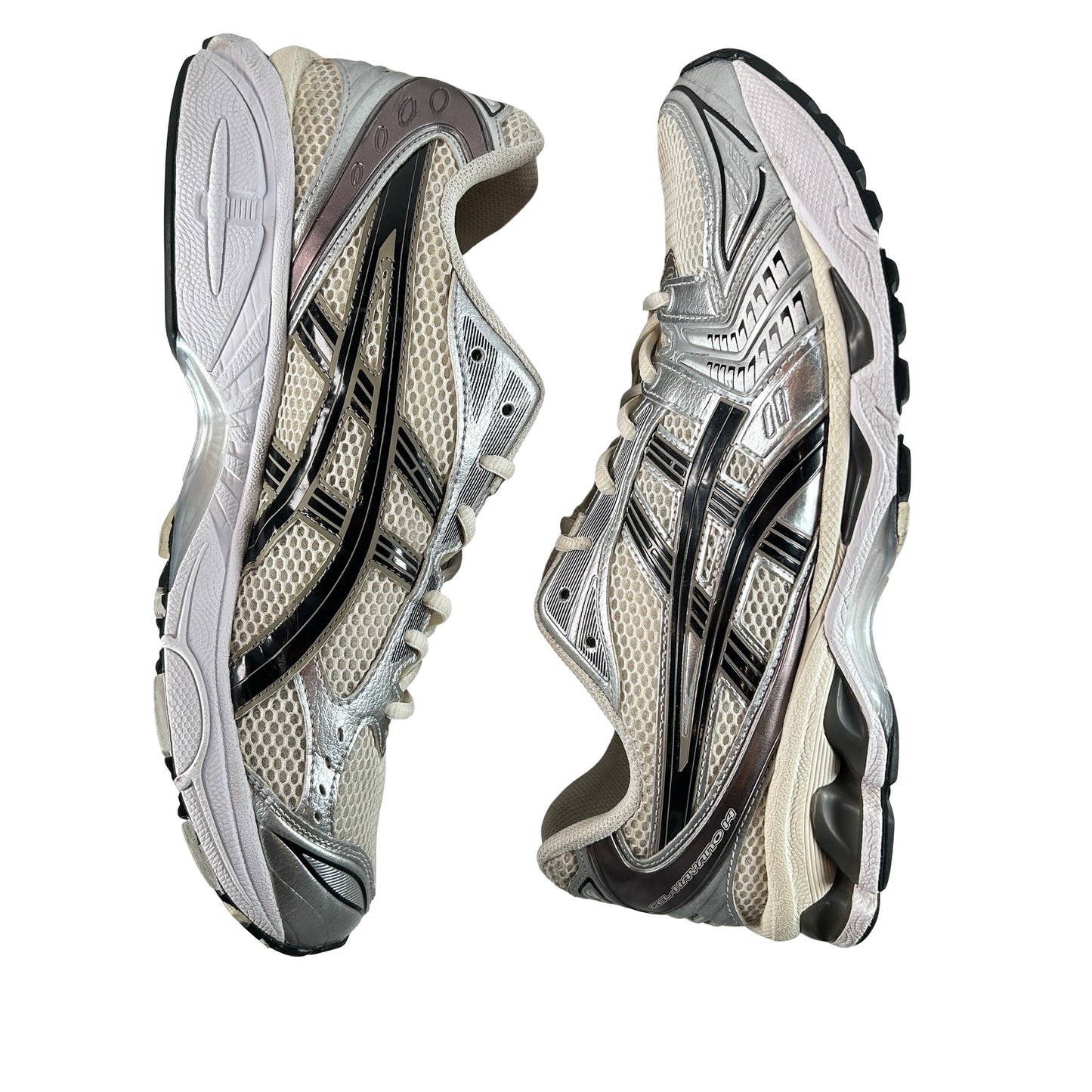 1201A019 108 ASICS Gel-Kayano 14 Crema Negro Metálico Ciruela
