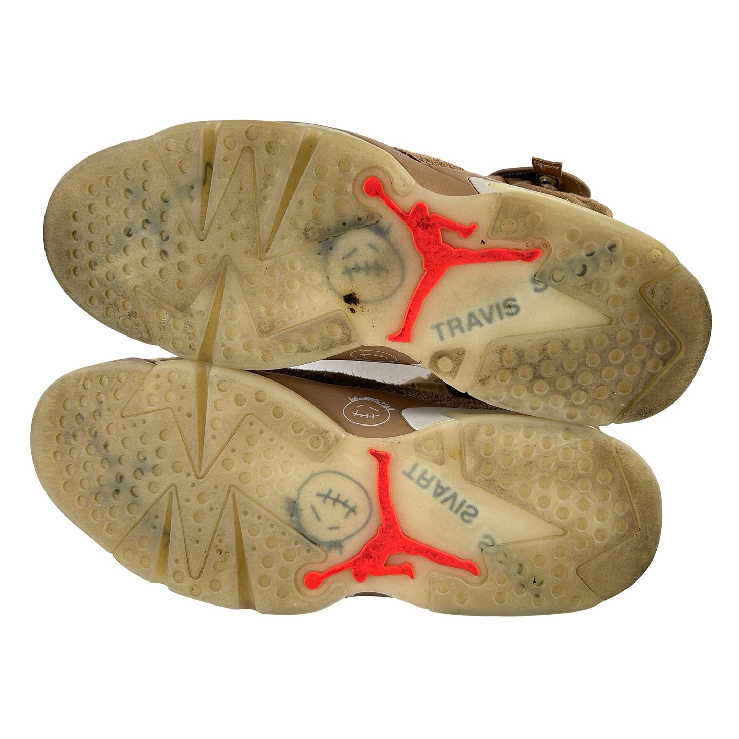 DH0690 200 Jordan 6 Retro Travis Scott British Khaki [USED] - 9 M (Used9)