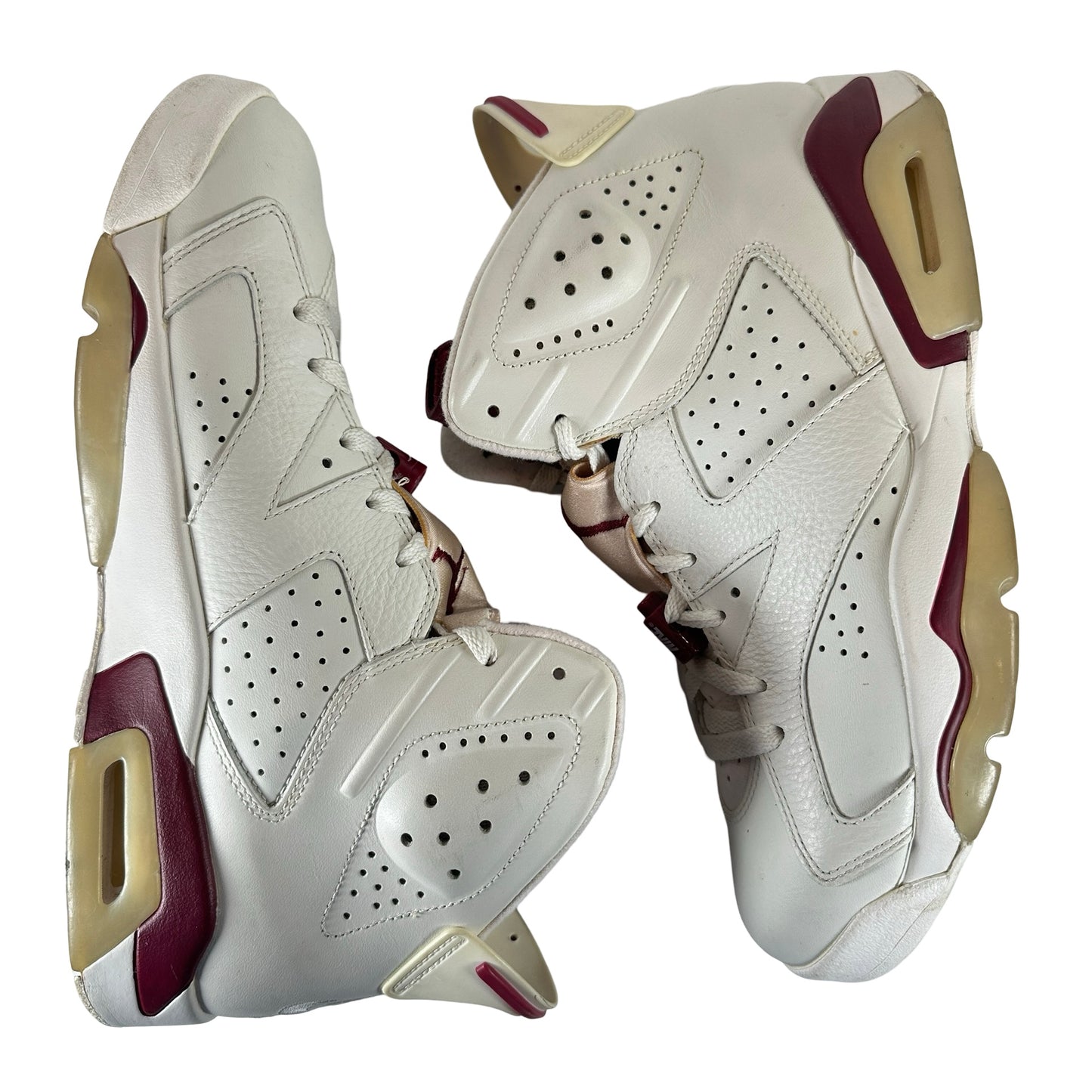 384664 116 Jordan 6 Maroon [USED] - 9.5 M (Used) (No Box)