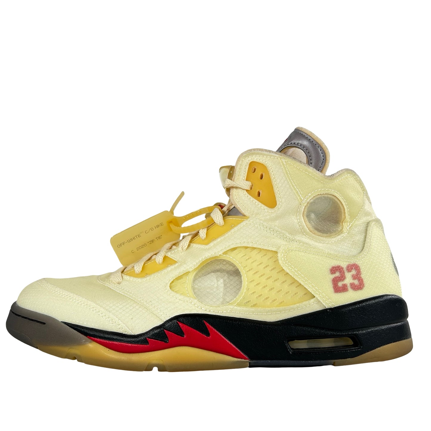 DH8565 100 Jordan 5 Off-White Sail [USED] - 13 M (Used4)