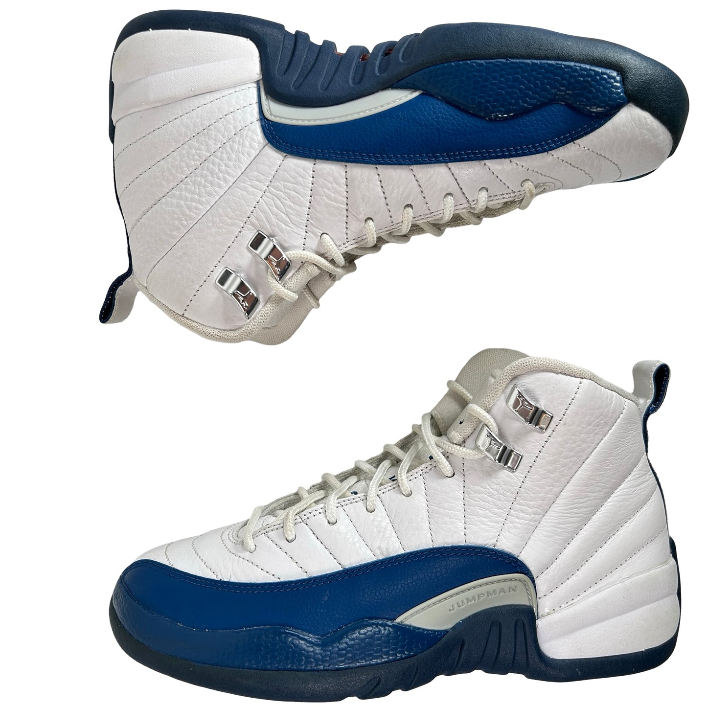 153265 113 Jordan 12 Retro French Blue (2016) (GS) [USED] - 5 Y (Used)