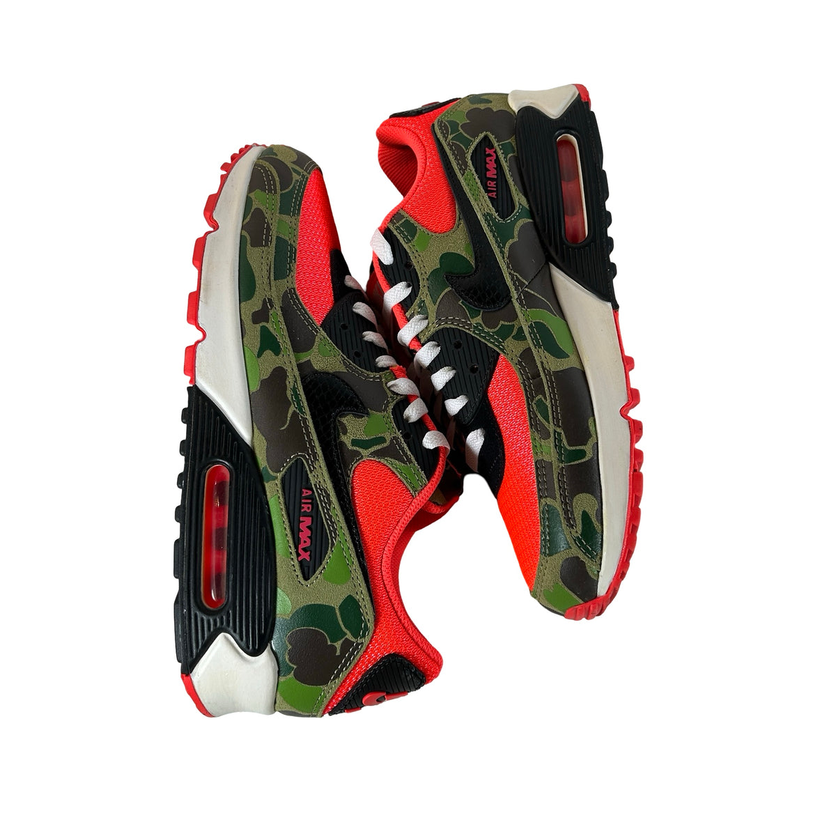 CW6024 600 Nike Air Max 90 Reverse Duck Camo (2020) - 9 M (Used) (No Box)