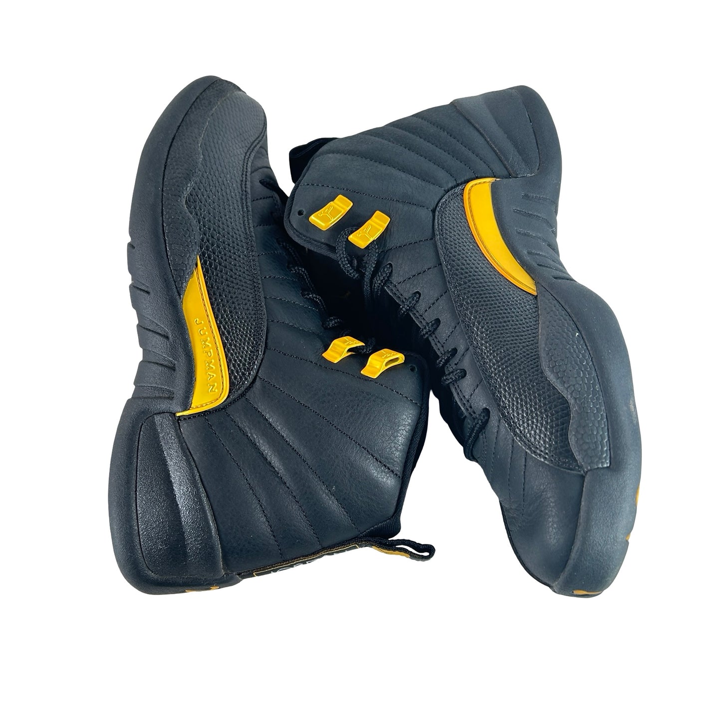 CT8013 071 Jordan 12 Retro Black Taxi [USED] - 8 M (Used) (No Box)