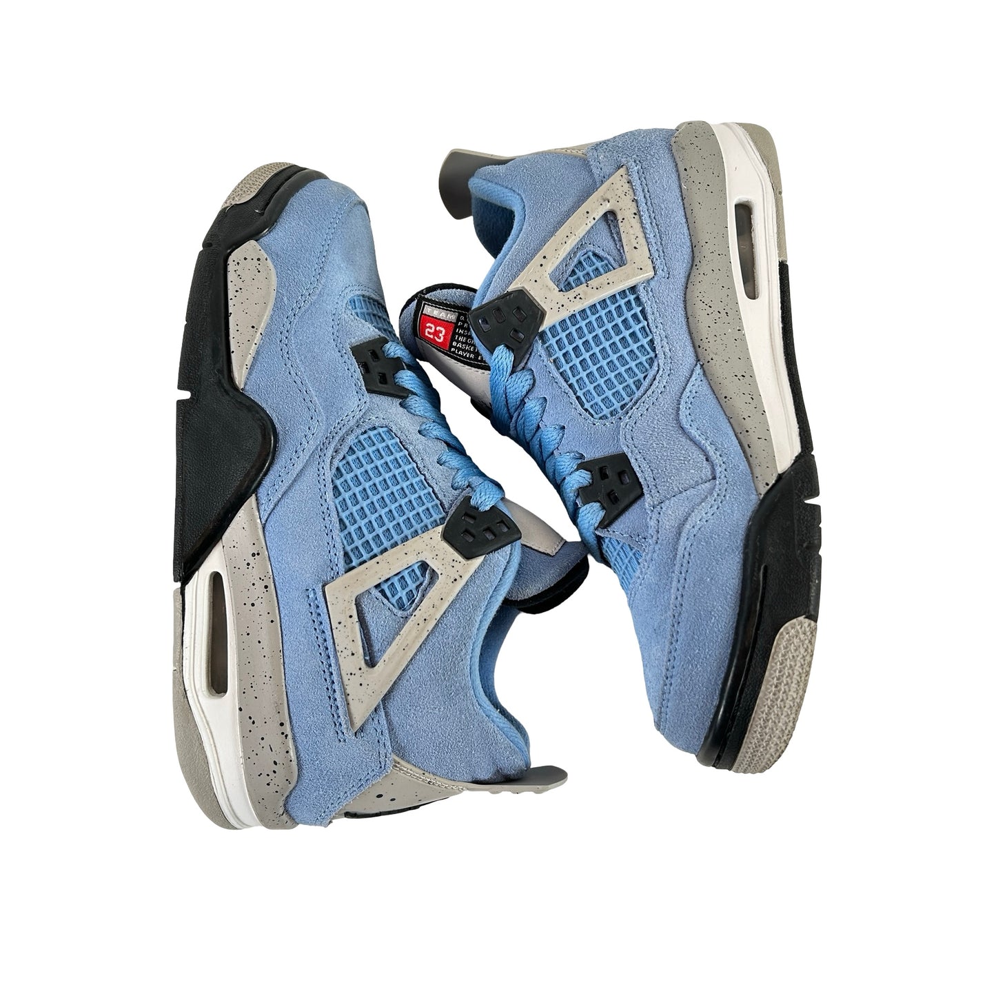 408452 400 Jordan 4 Retro University Blue (GS) [USED] - 4.5 Y (Used)