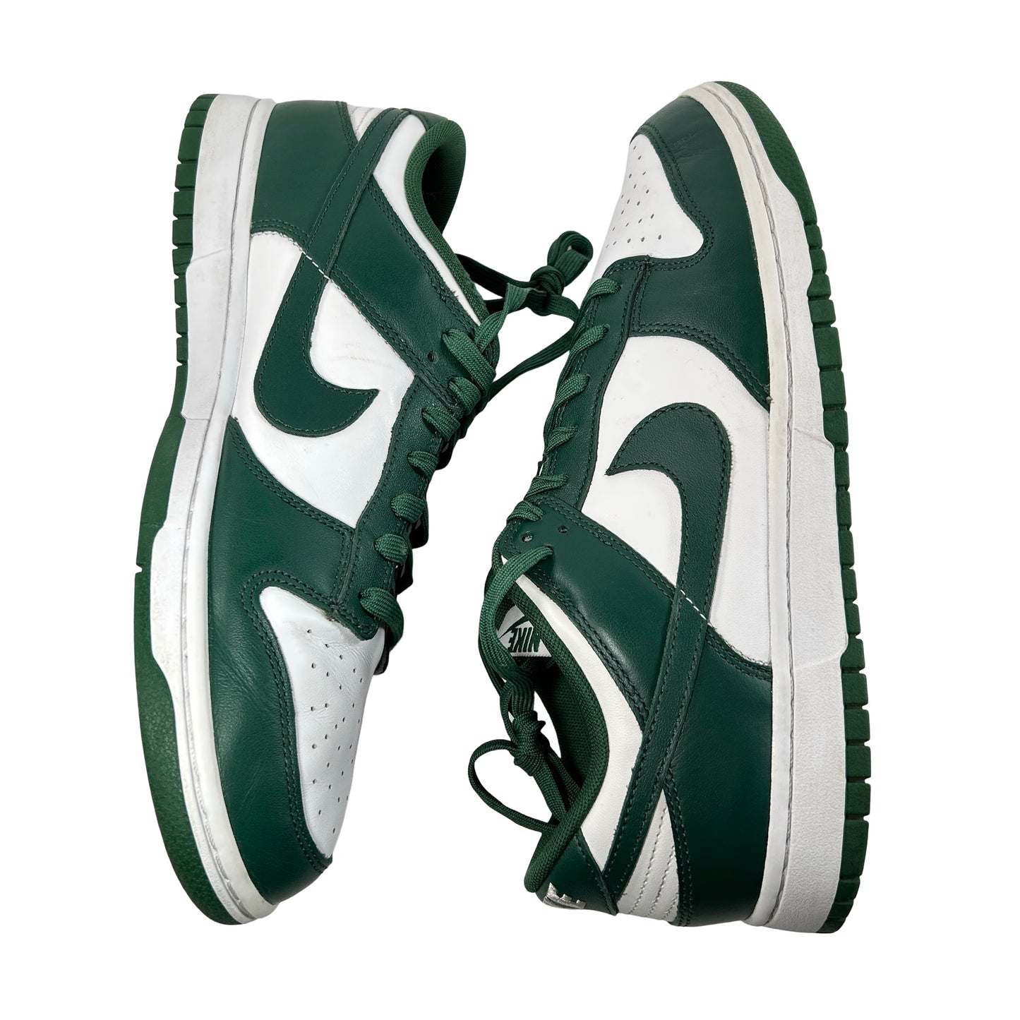 DD1391 101 Nike Dunk Low Michigan State [USED] - 11 M (Used) (No Box)