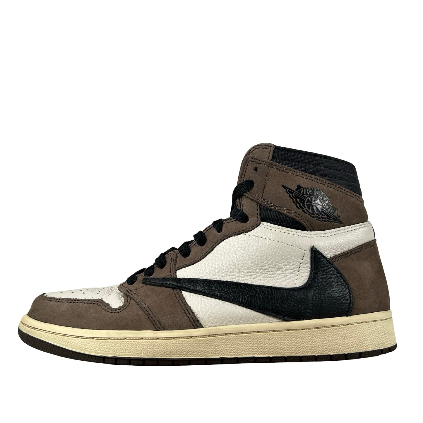CD4487 100 Jordan 1 Retro High OG SP Travis Scott Mocha [USED] - 9.5 M (Used3)