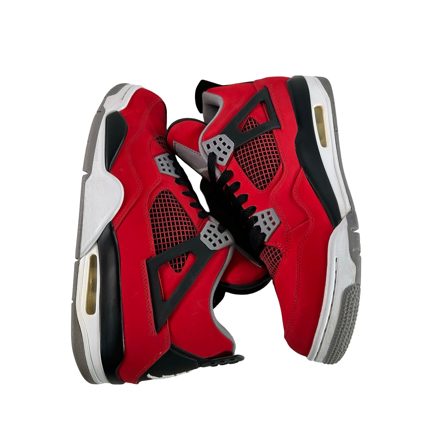 308497 603 Jordan 4 Retro Toro Bravo [USED] - 9.5 M (Used) (Replace Box)
