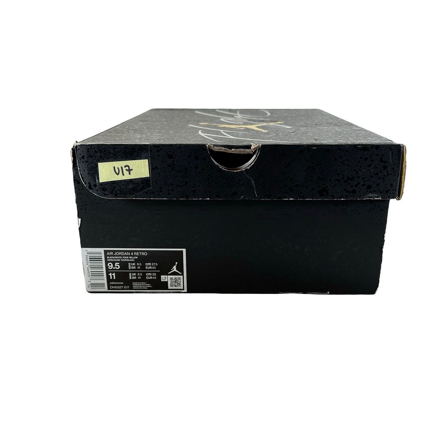 DH6927 017 Jordan 4 Retro Thunder [USED] - 9.5 M (Used17)