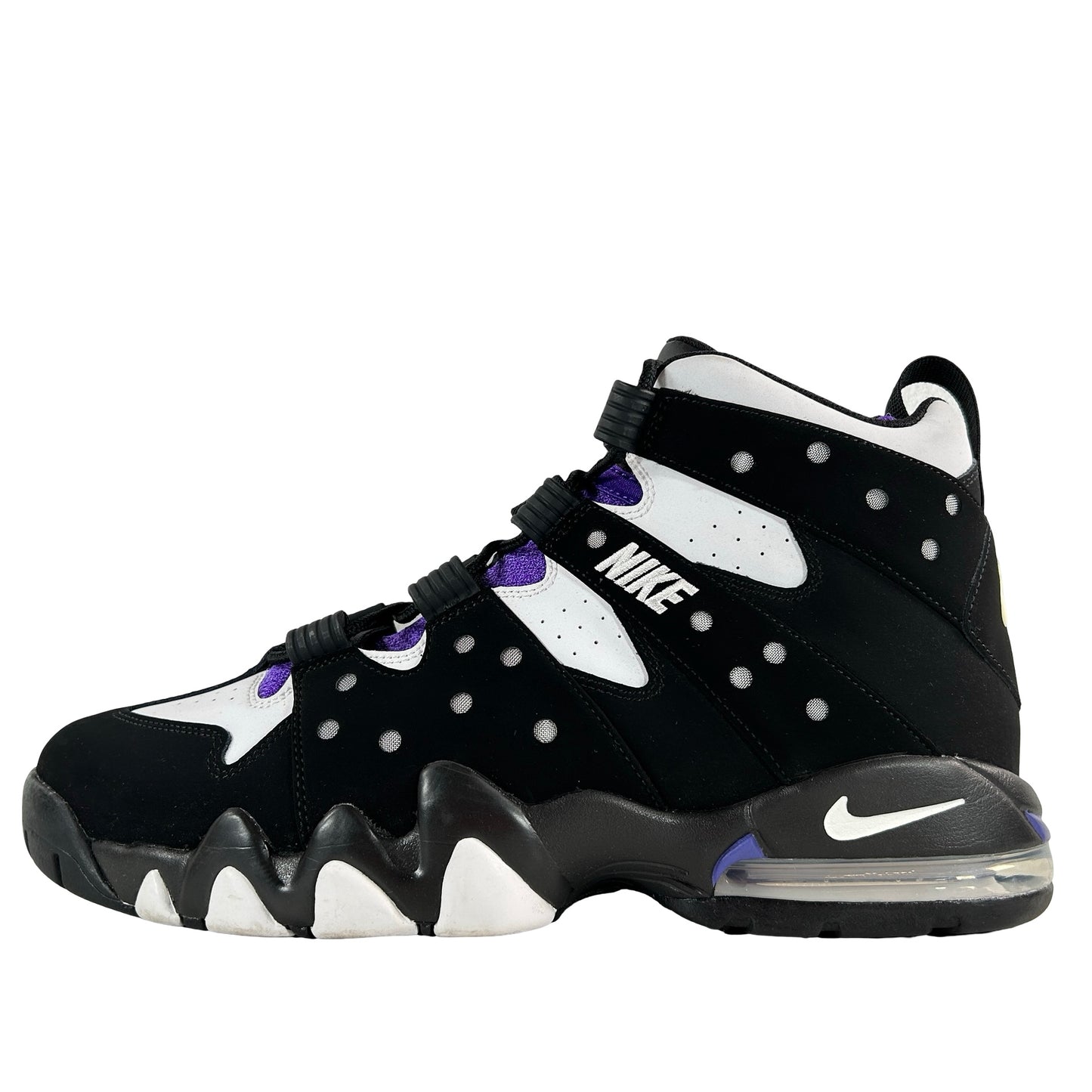 FQ8233 001 Nike Air Max 2 CB '94 OG Black White Purple (2023) [USED] - 12 M (Used) (Cut Inside)