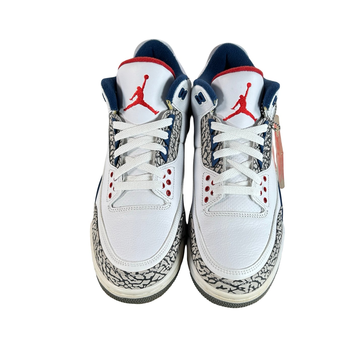 854262 106 Jordan 3 Retro True Blue (2016) - 9 M (Yellowing) (No Box)
