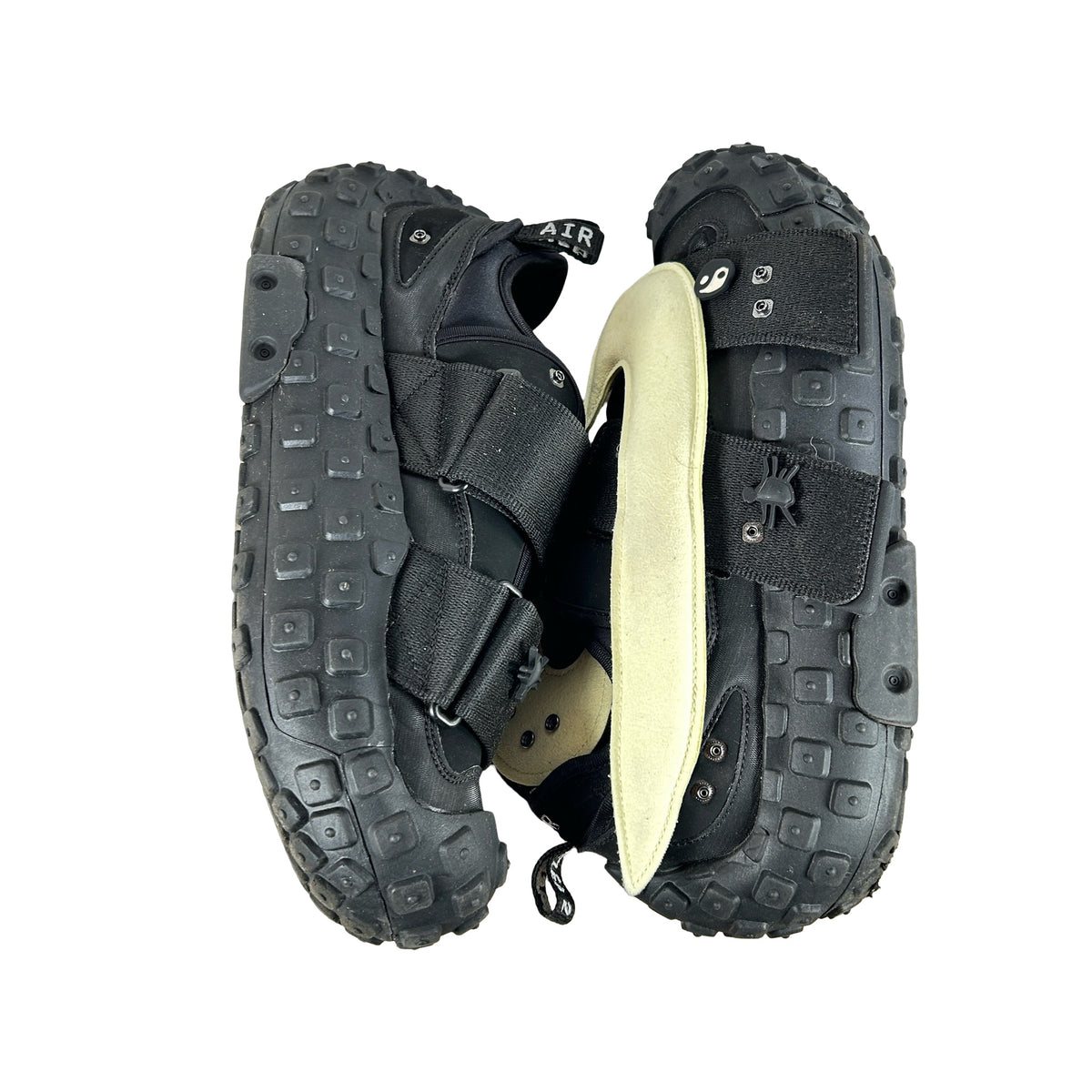 DV7164 001 Nike CPFM Air Flea 2 Black Alabaster [USED] - 8 M (Used)
