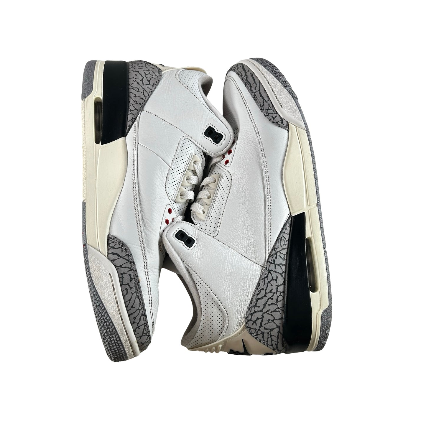 DN3707 100 Jordan 3 Retro White Cement Reimagined [USED] - 12 M (Used6) (No Box6)